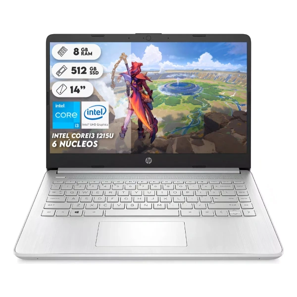 PORTATIL HP CI3-1215U 8GB 512GB