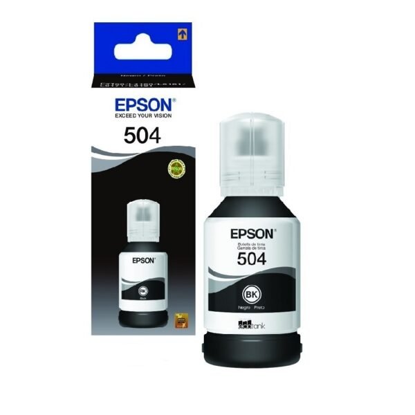 BOTELLA EPSON 504 NEGRA